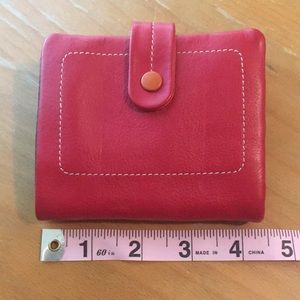 Visconti Mojito “Cash & Coin Purse” Red & Multi-Colored Wallet